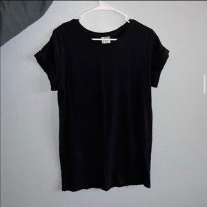 Womens Black Tshirt Dress